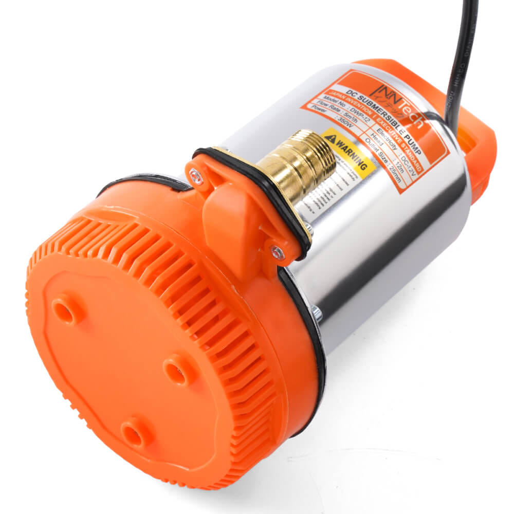 ปั๊มจุ่มโซล่าเซลล์ InnTech รุ่น DWP-12 ขนาด 1 นิ้ว 12V 350W